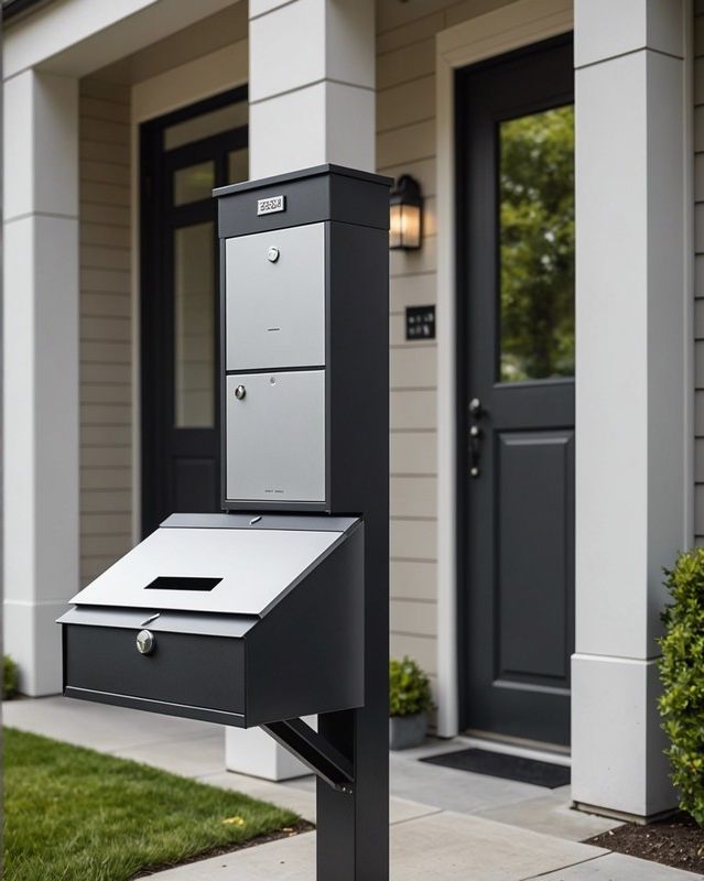Mailbox with a Package Delivery Slot