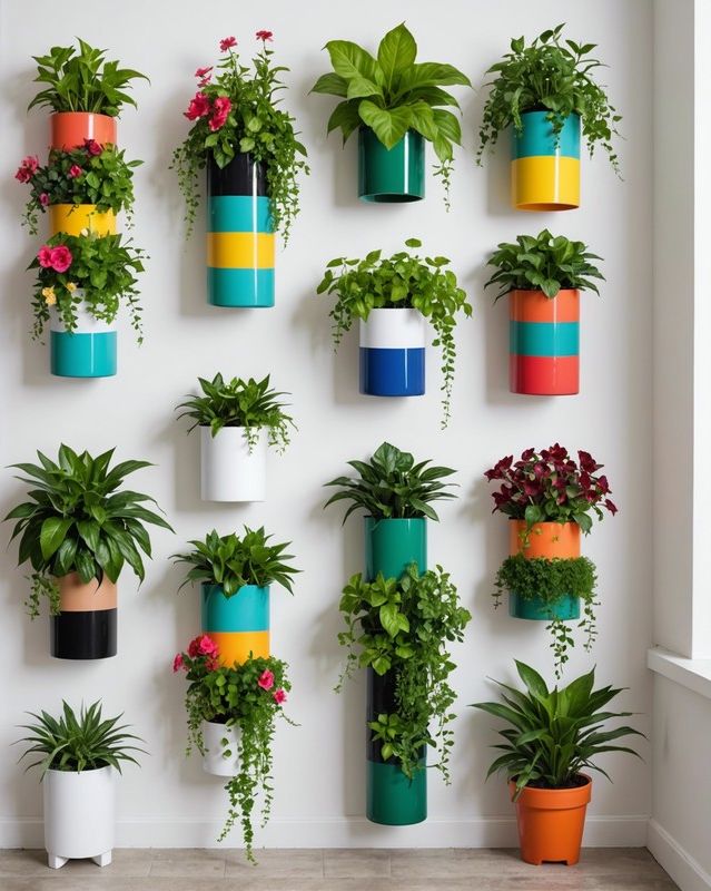 PVC Pipe Planters
