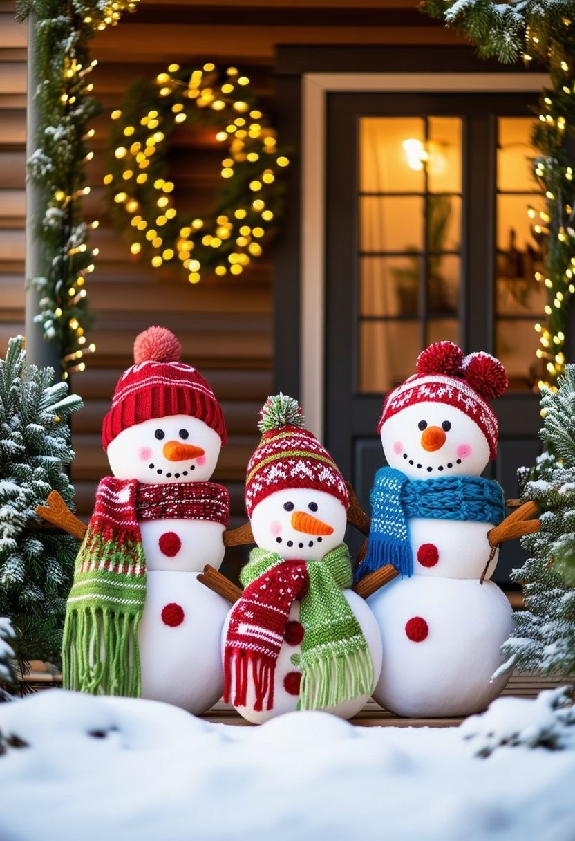 Charming Snowman Decorations