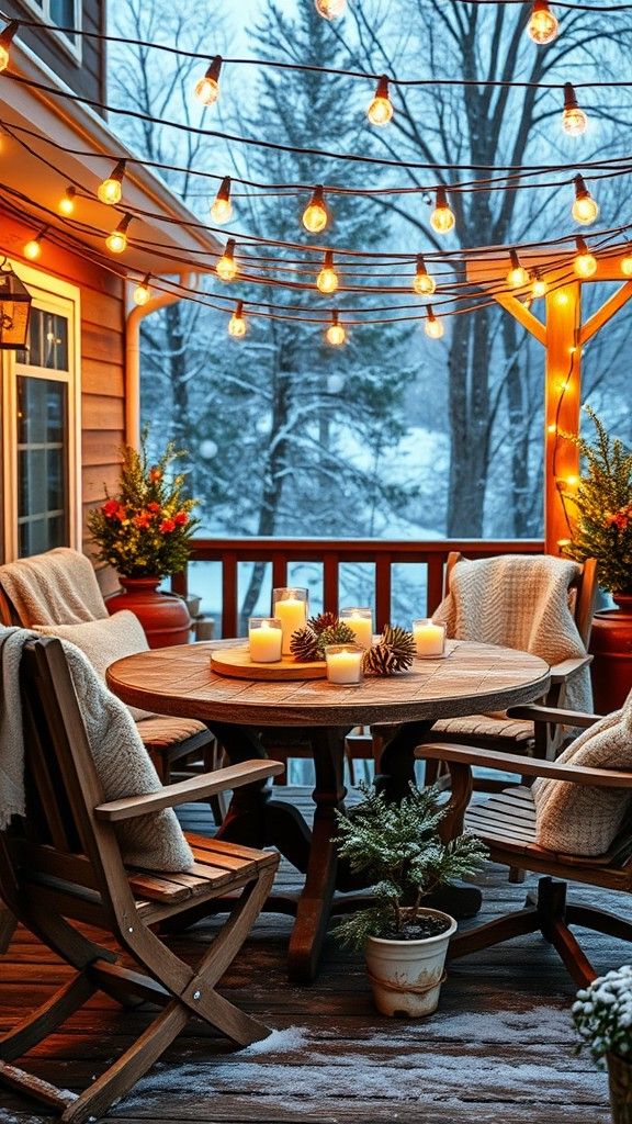 Setting the Mood with String Lights