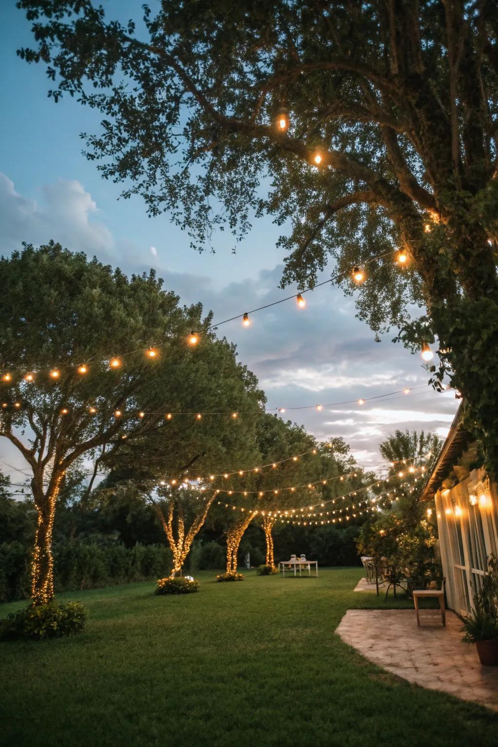 14. Magical Fairy Light Paths