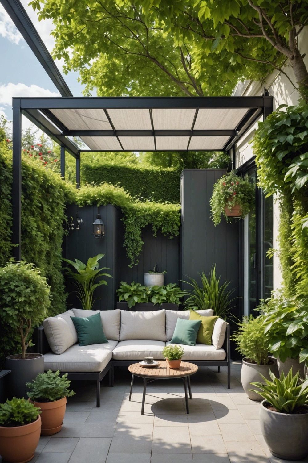 Retractable Canopy for Shade