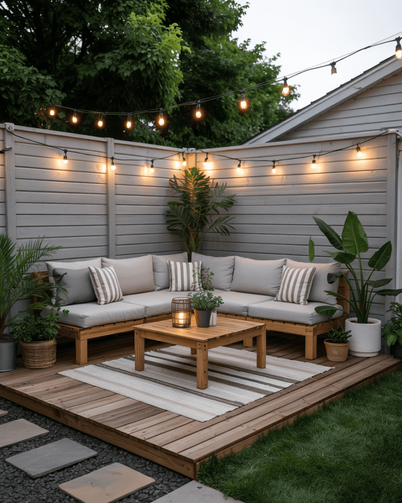 Modular Deck Seating Ideas