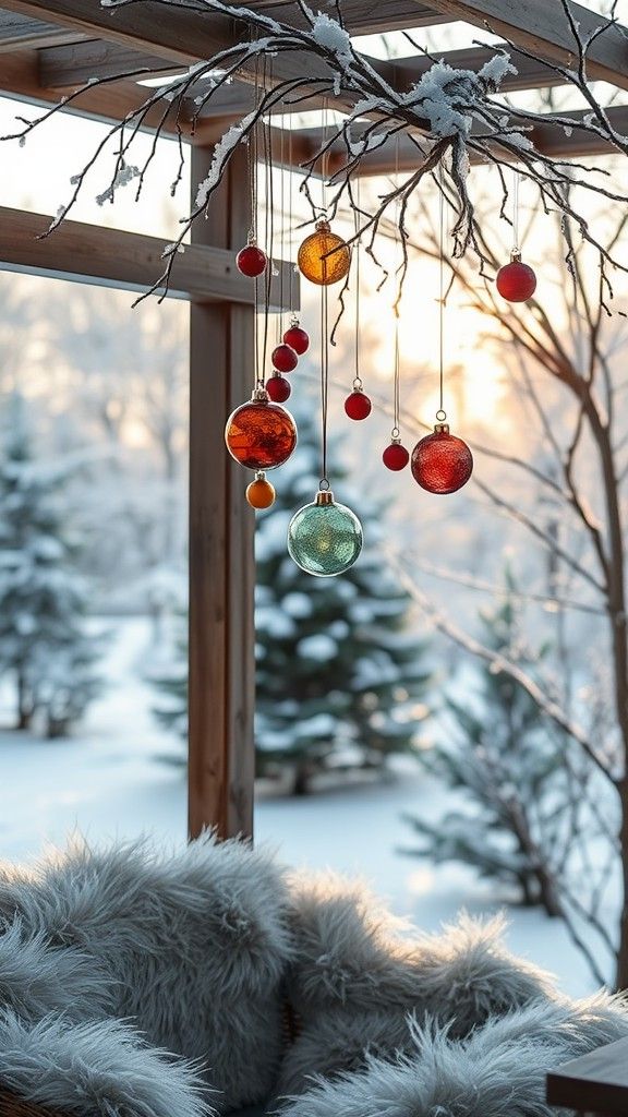 Decorate With Holiday Ornaments