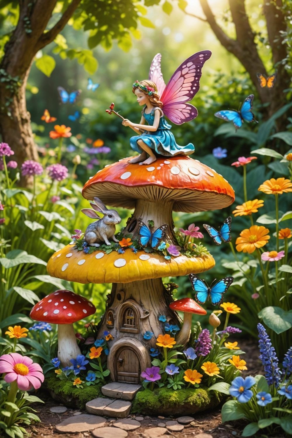 Whimsical Garden Sculptures