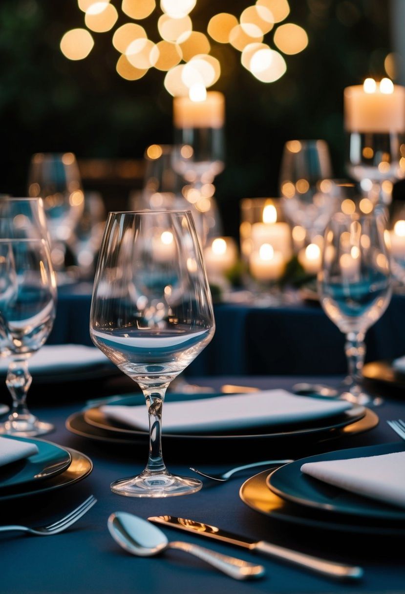 13) Moody Cloudy Glassware Ideas