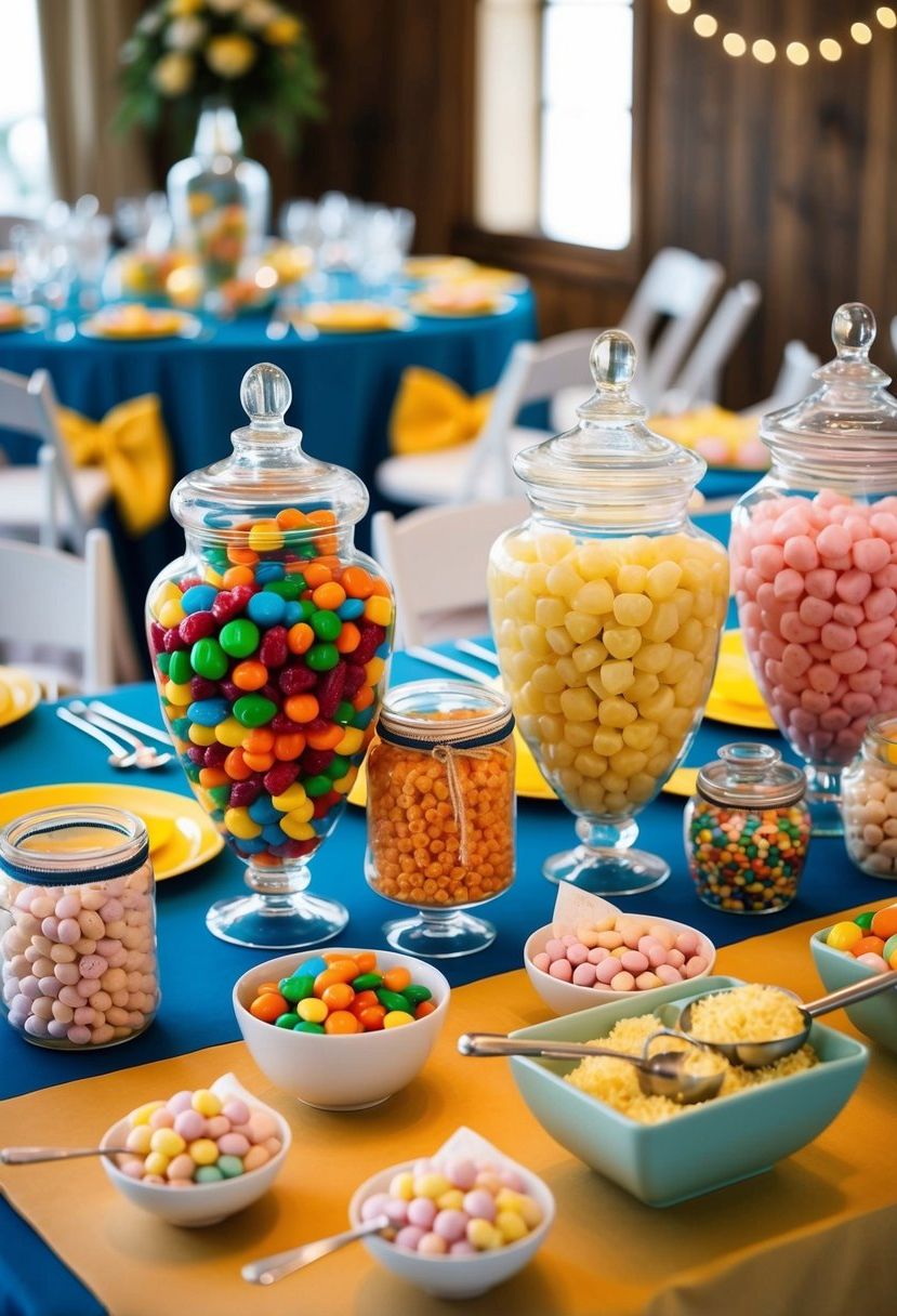 11) Set Up a DIY Candy Buffet