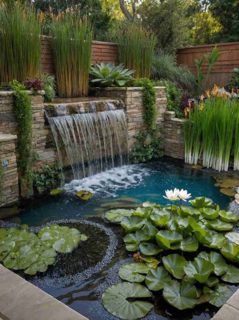 2025’s Top 47 Backyard Pool Ideas: Waterfall Wonders - photo 28