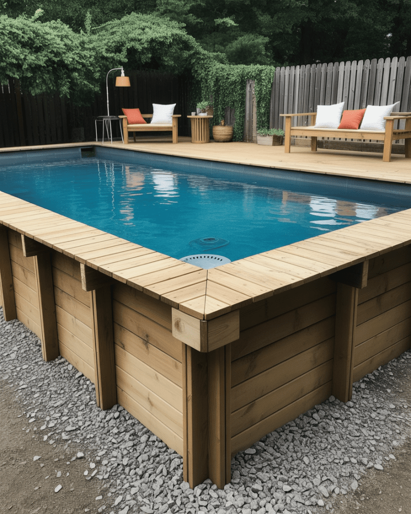 Gravel-Edge Deck for Better Drainage
