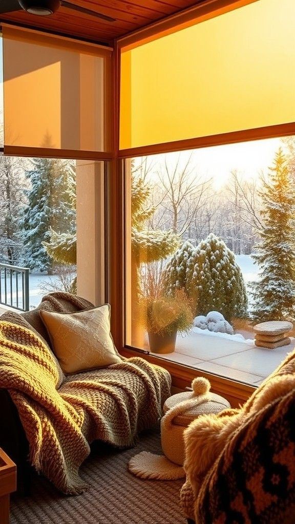 Install Thermal Window Coverings