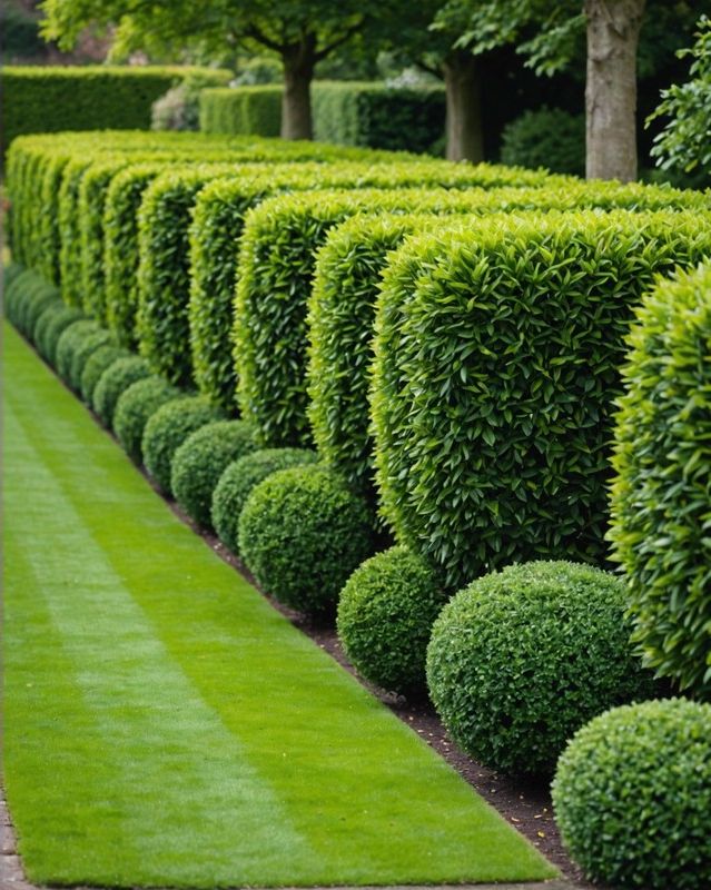 Hedges for Defining Lawn Edges
