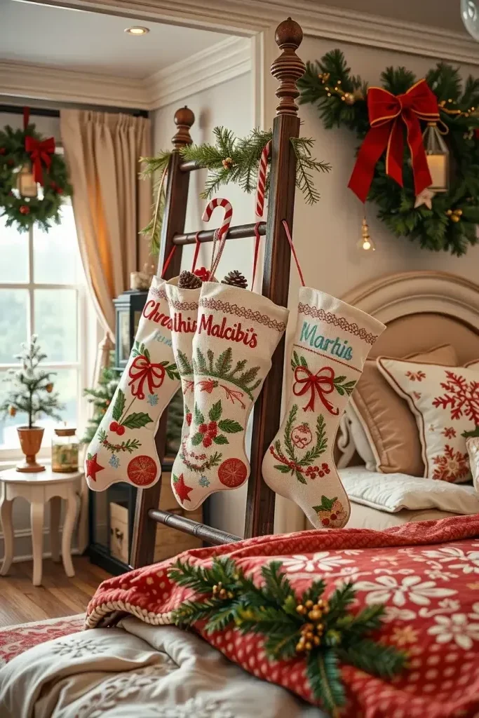 Displaying Stockings in the Bedroom for Extra Cheer - photo 2