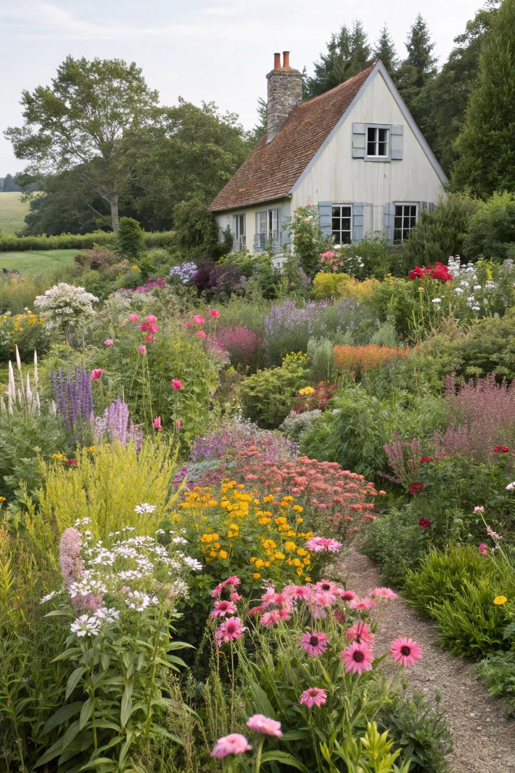 5. Blend Perennials with Annuals
