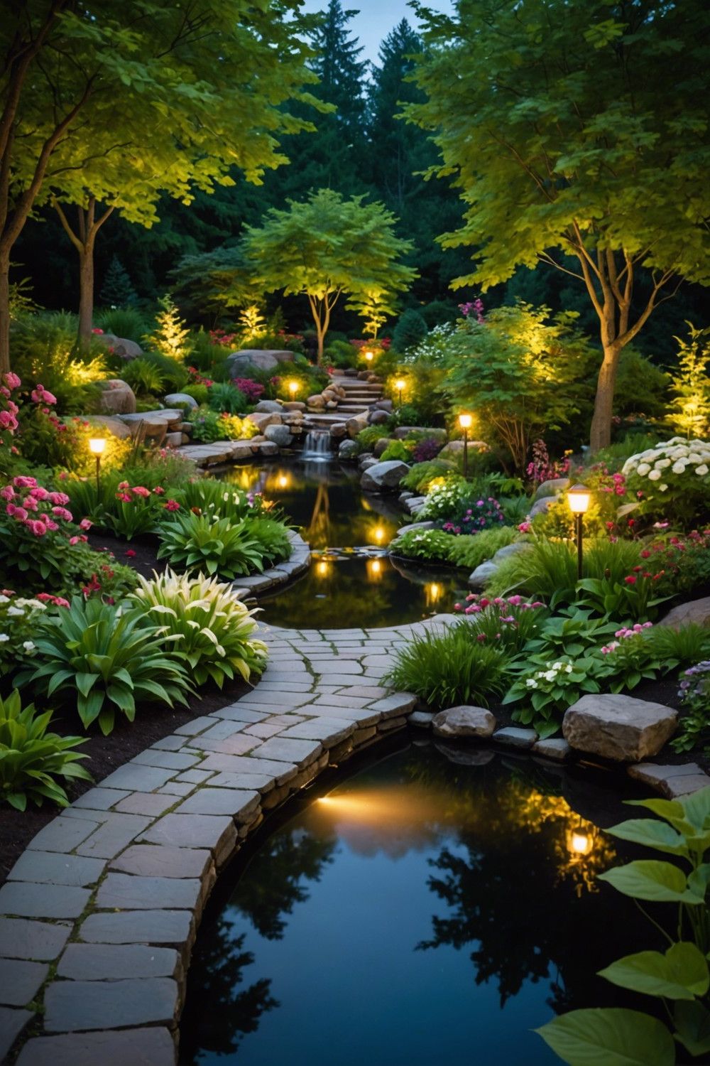 Illuminated Stone Accent Ideas