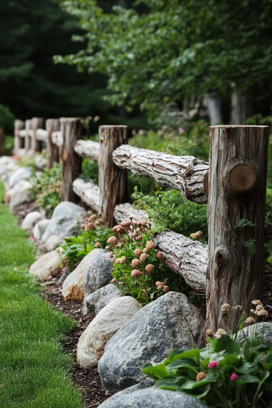 20+ Gabion Fence Designs to Refresh Your Yard - photo 15