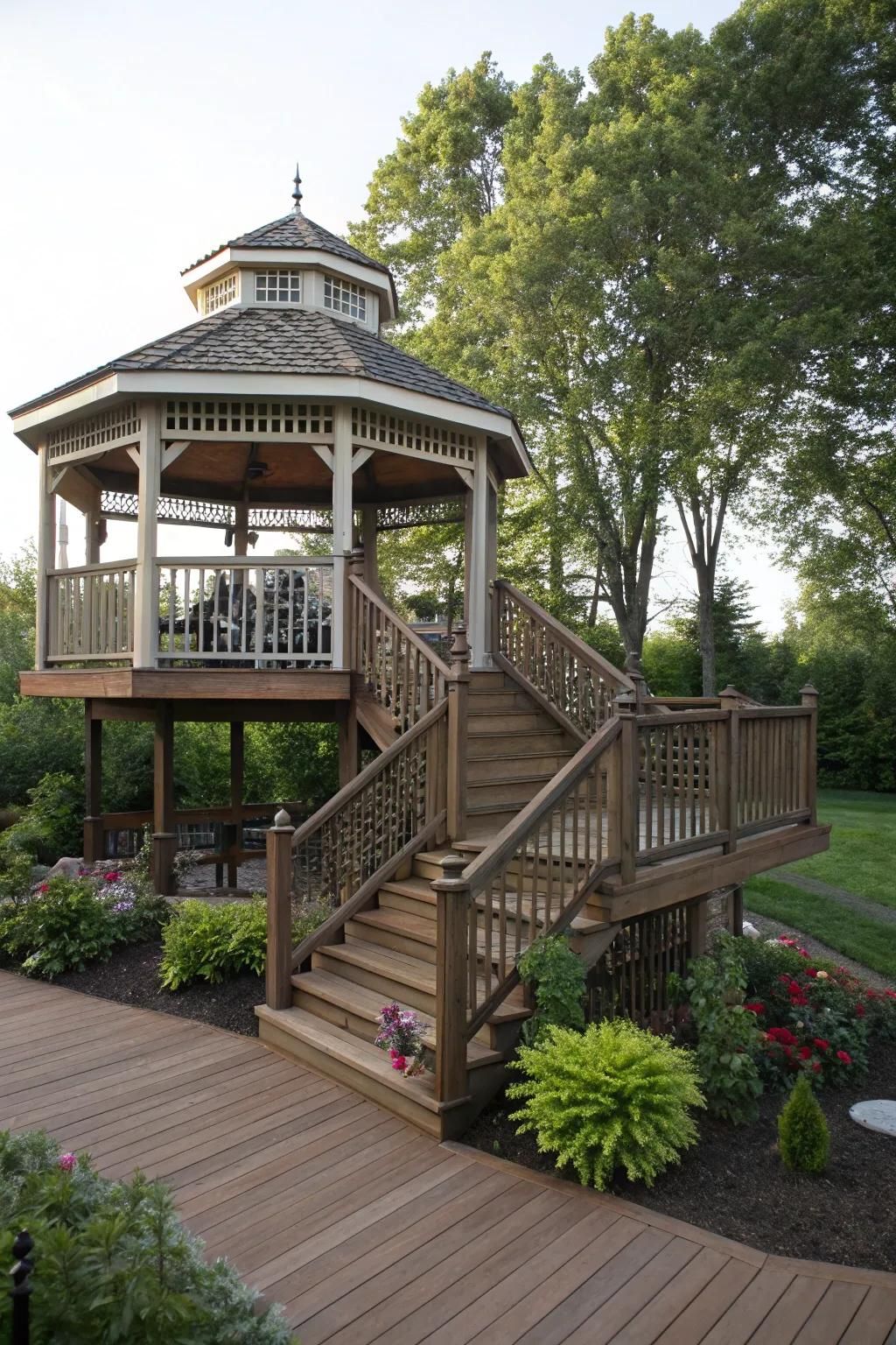 8. Multi-Level Deck With Gazebo
