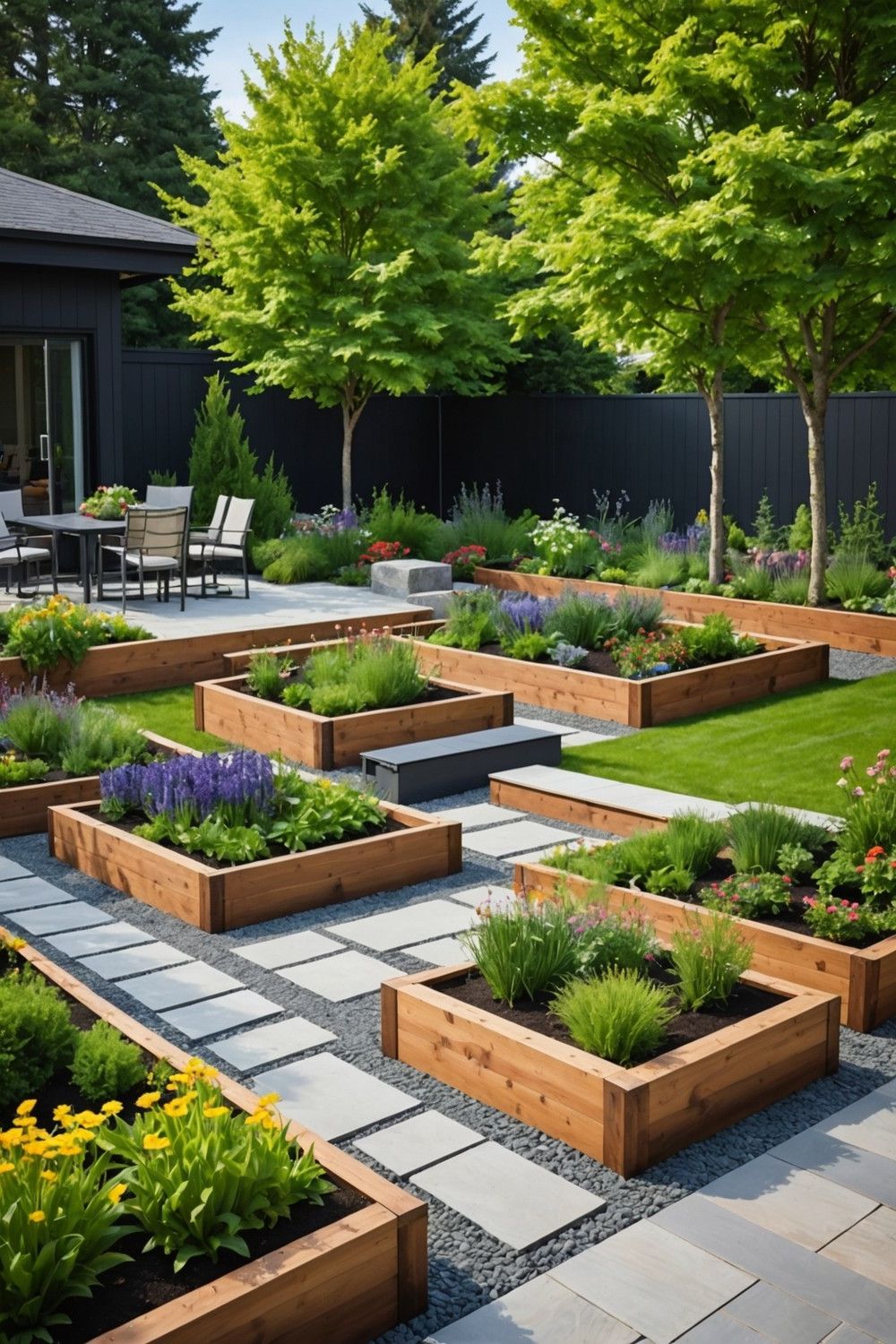 Building with Raised Garden Beds