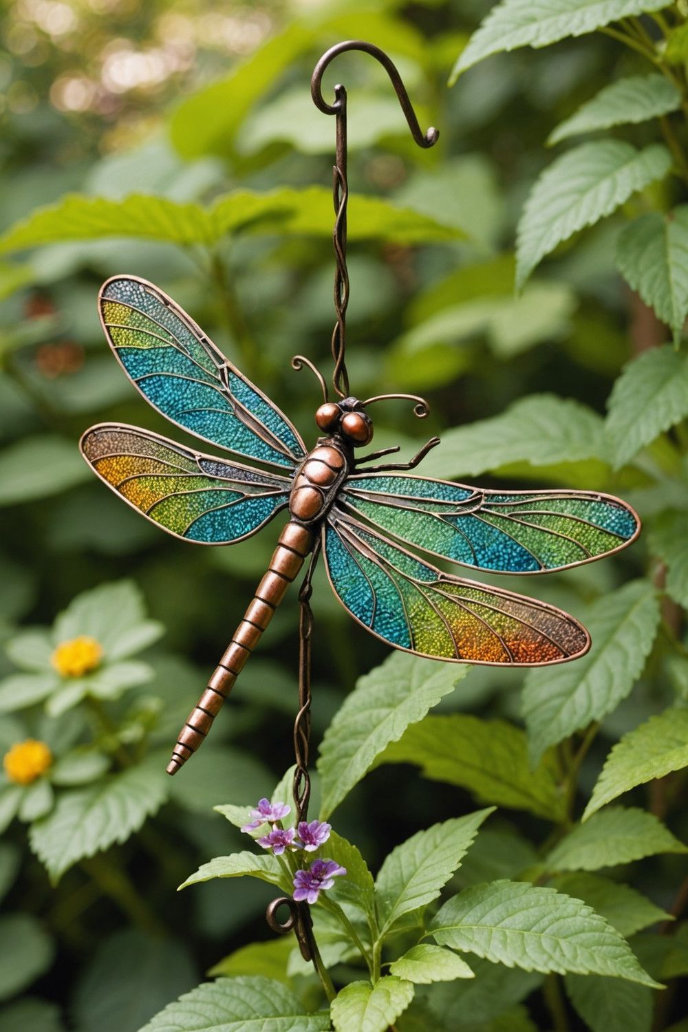 Dragonfly and Damselfly Metal Ornaments