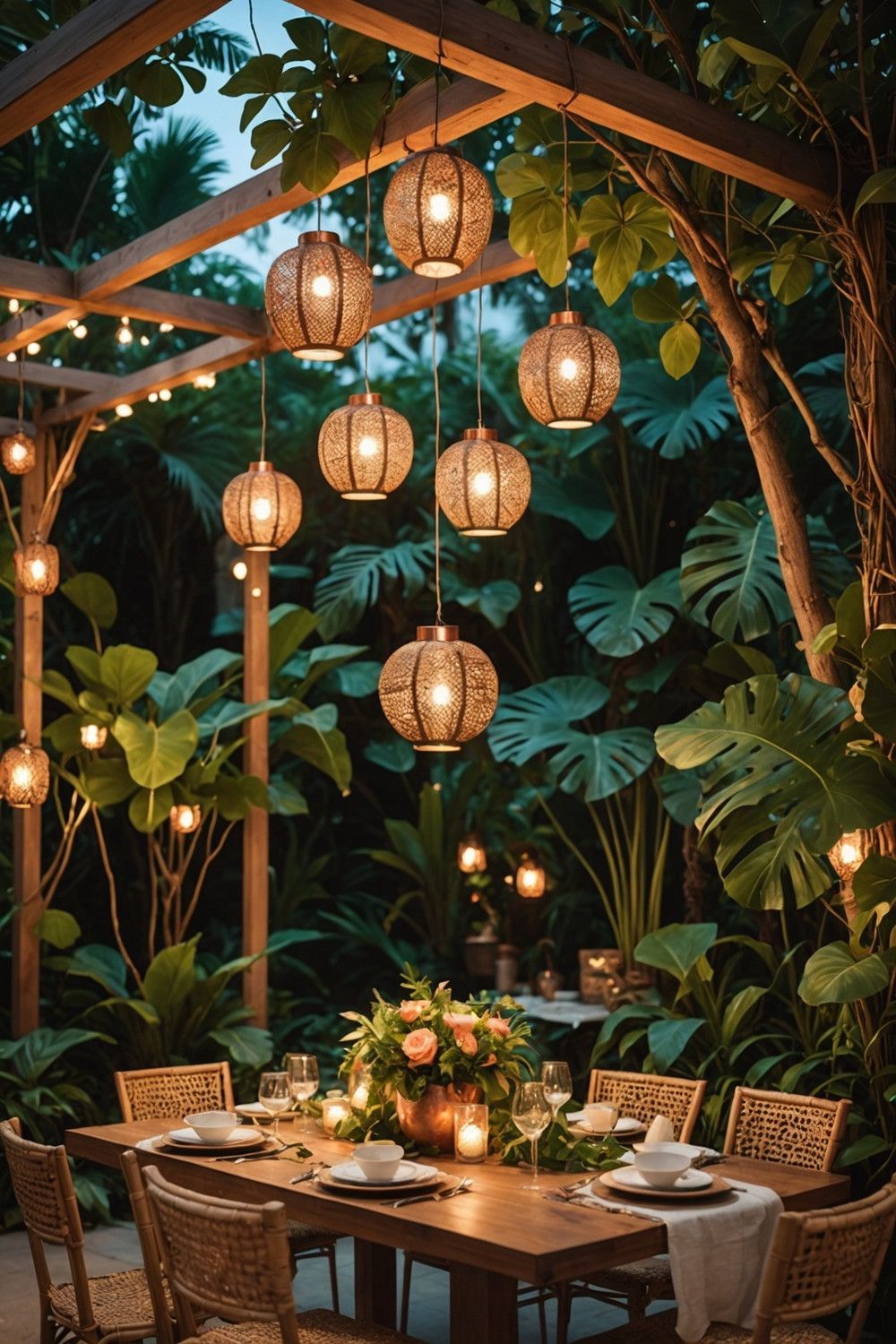 Jungle-Style Lighting Ideas