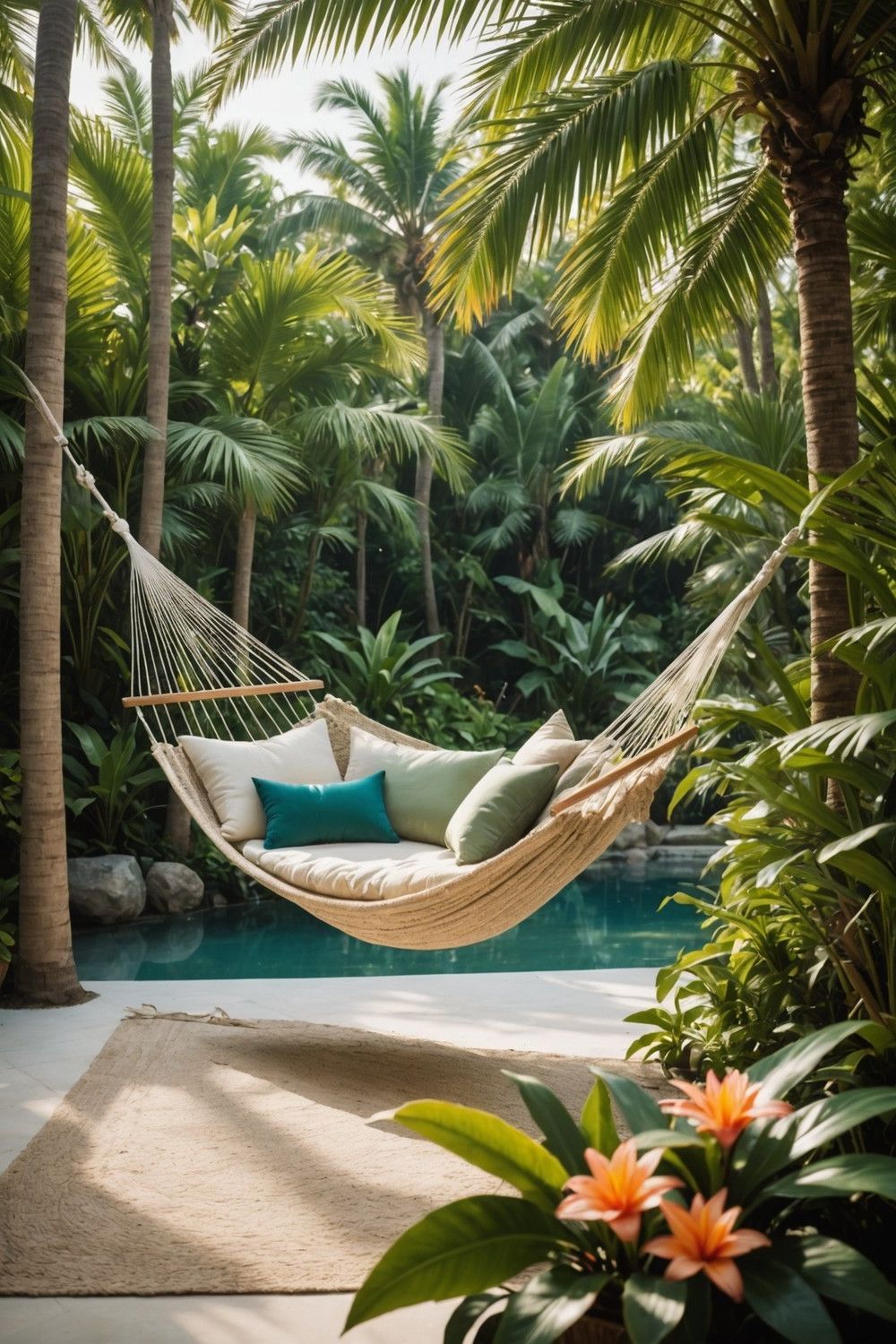 3) A Hammock for Easy Relaxing
