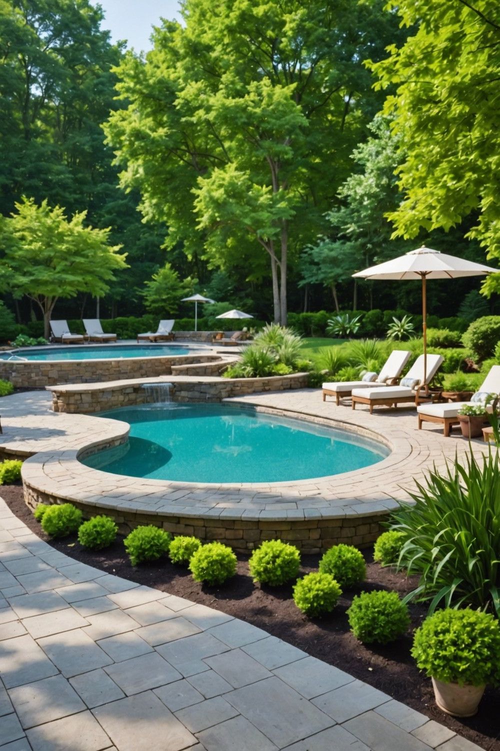 Backyard Retreat Pool Design Ideas