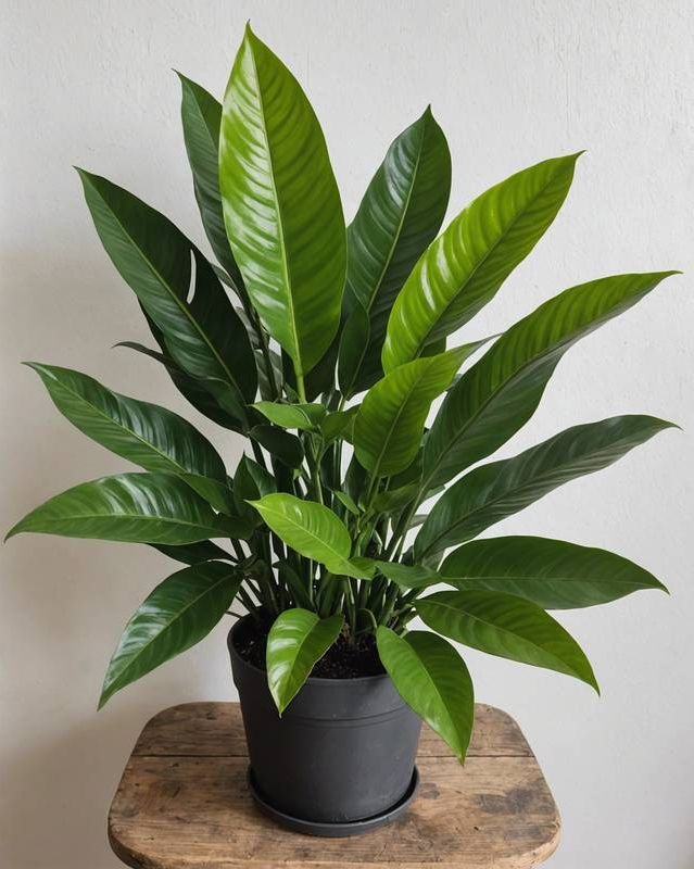 ZZ Plant for Low-Light Bathrooms