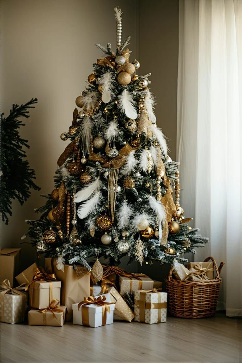 4. Bohemian Tree With Feathers and Beads - photo 2