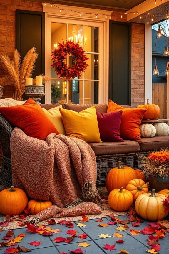 Create a Cozy Seating Nook with Pillows