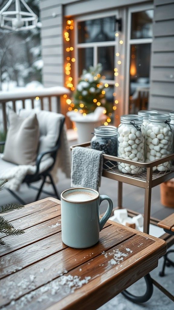 How to Style a Hot Cocoa Station