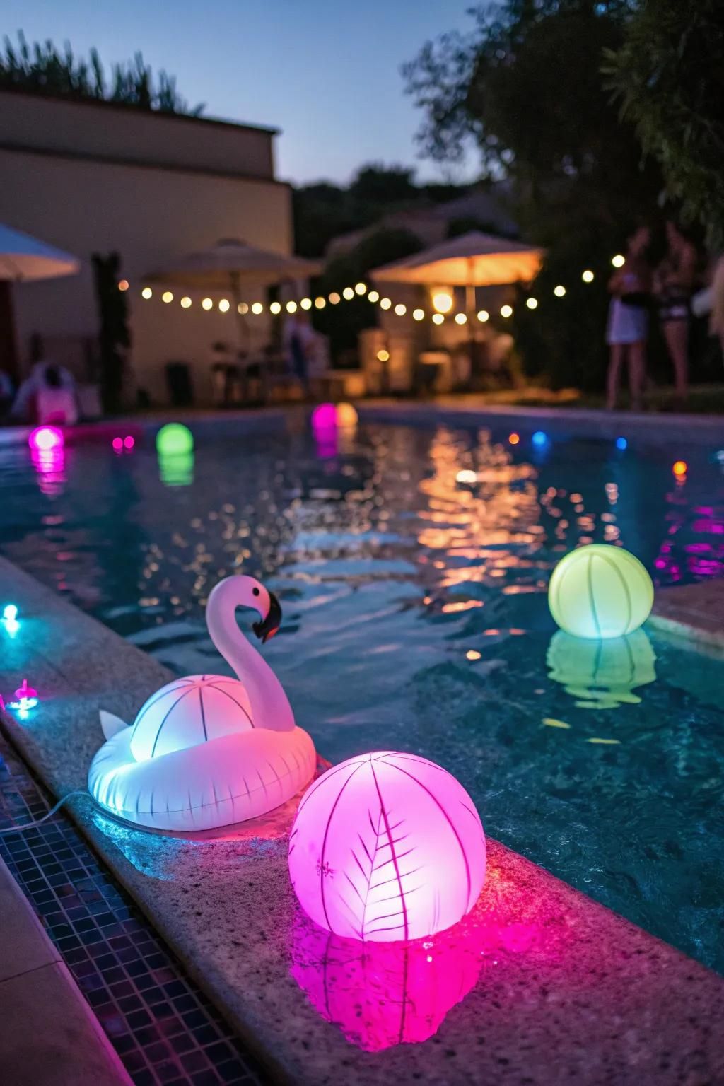 Neon Glow Pool Bash