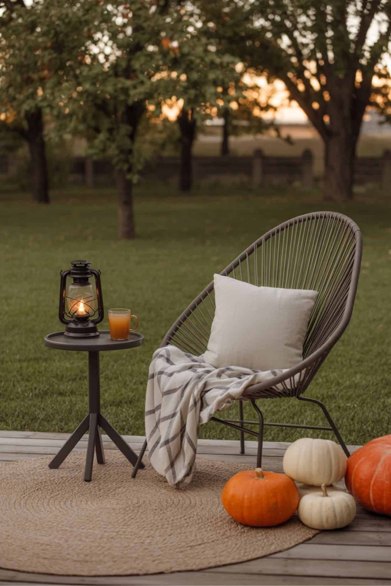 Enjoy Autumn in Your Cozy Backyard Retreat