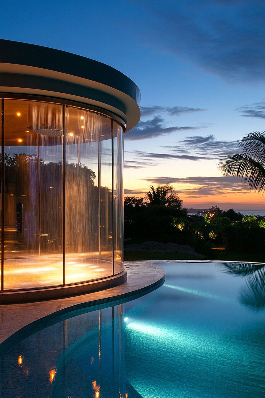38 Tropical Modern Pool House Ideas - photo 6