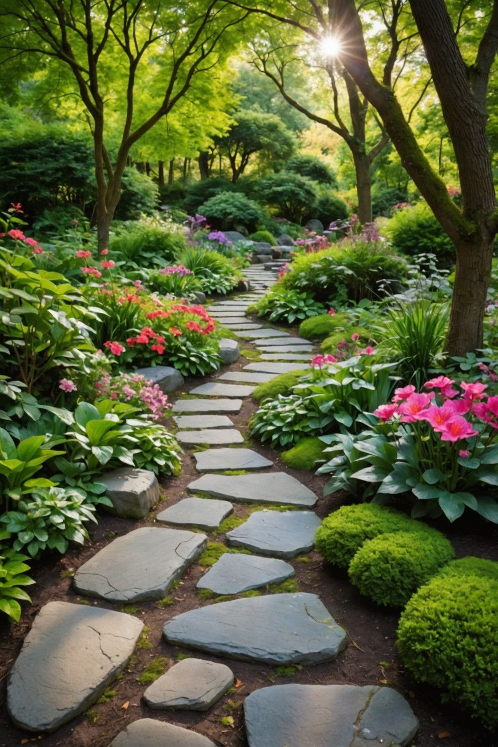 Laying a Stone Pathway