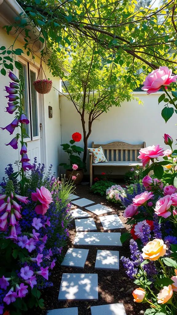 1. Cozy Cottage Garden for a Relaxing Retreat