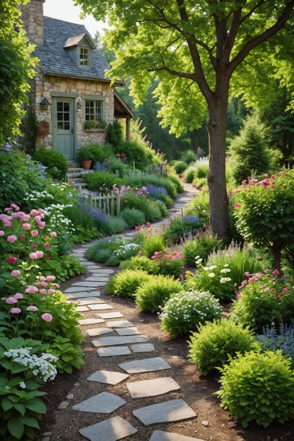 Quaint Garden Pathways