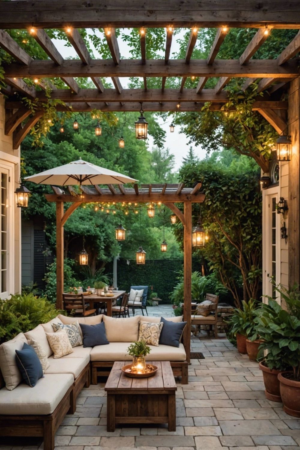 Cozy Outdoor Dining Setups