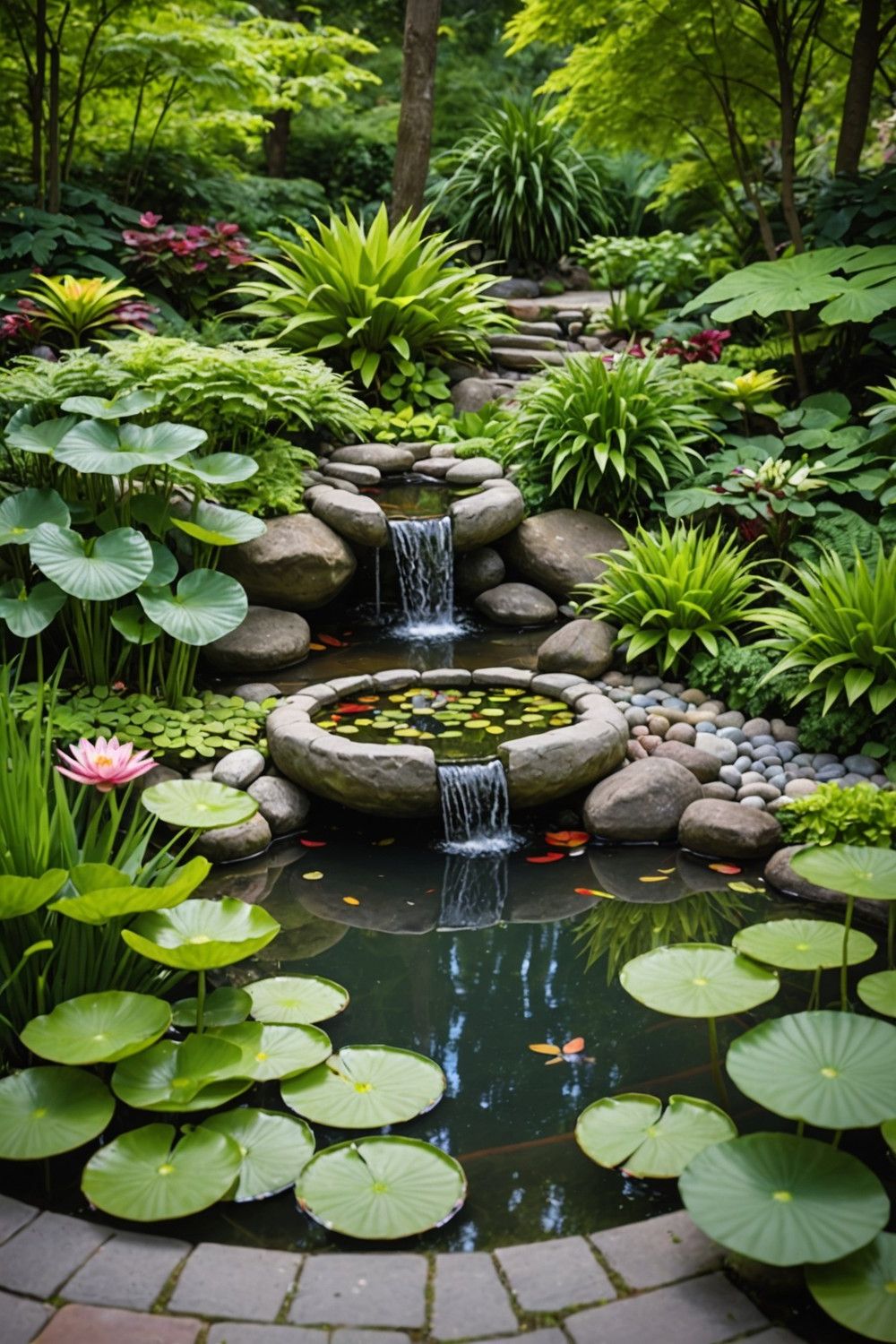 Designing a Pebble Water Feature