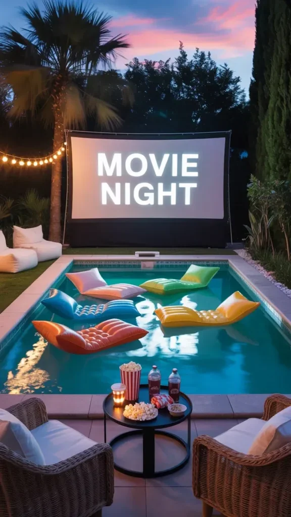 18. Hosting Movie Nights Poolside - photo 2