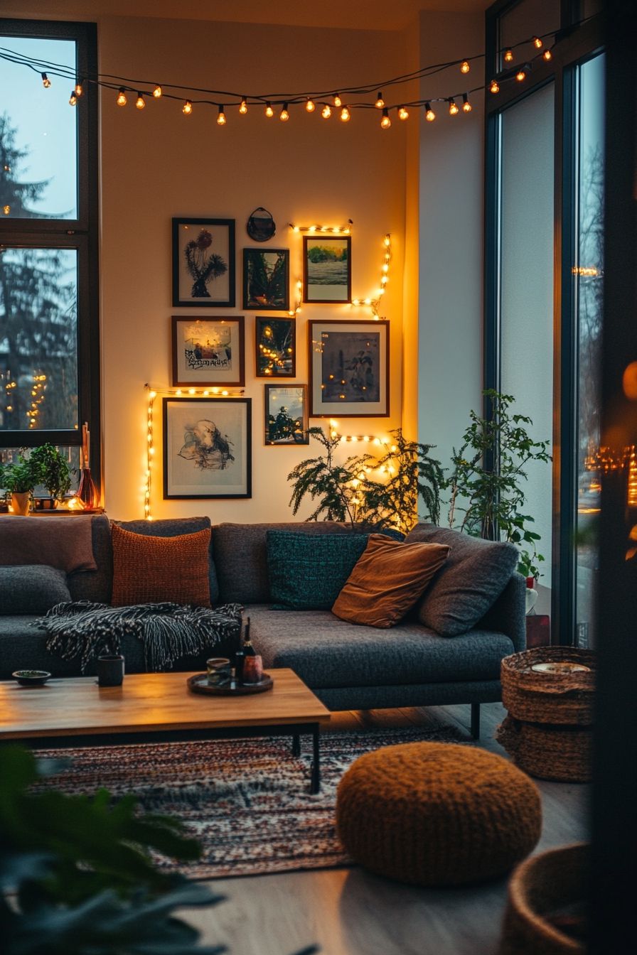 20 Creative String Light Hanging Ideas - photo 7