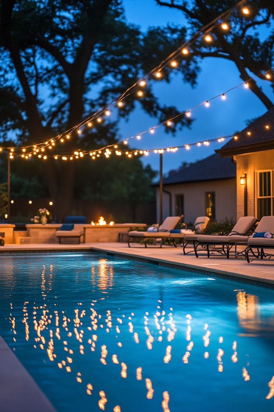 20 Creative String Light Hanging Ideas - photo 15