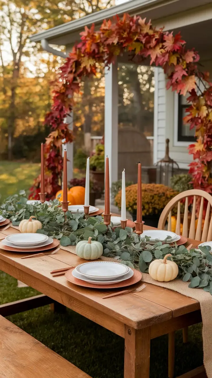 Stylish Outdoor Thanksgiving Decor You Can DIY