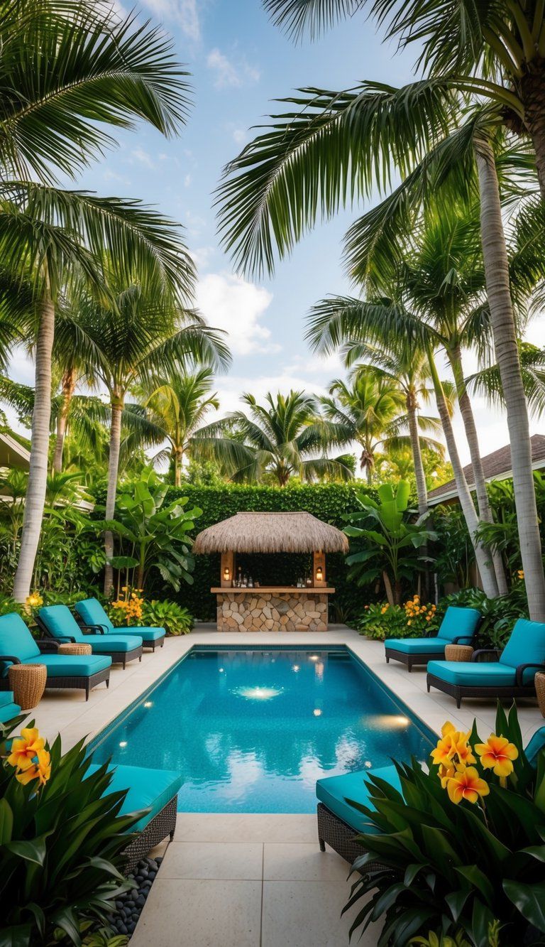 8. Host a Tropical-Themed Get-Together