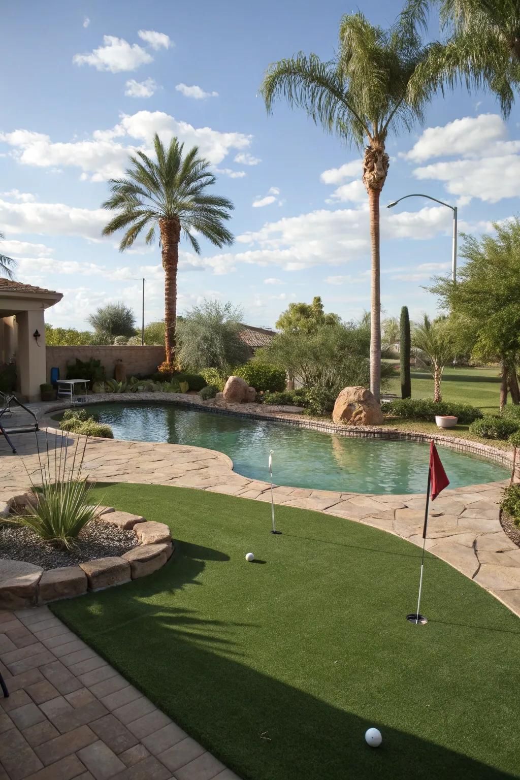Add a Backyard Putting Green