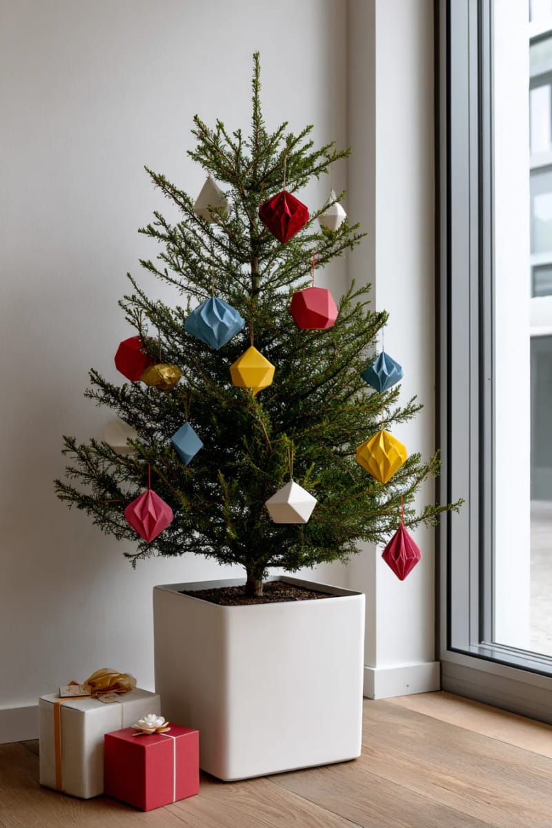 11. Minimalist Tree With Bold Geometric Accents - photo 2