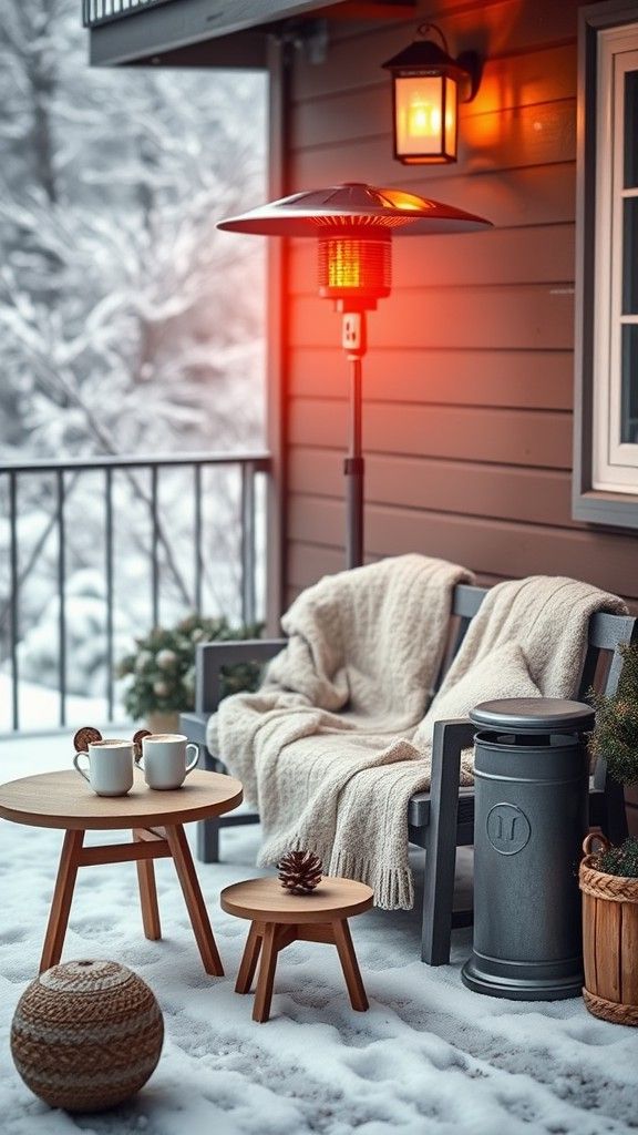 Warm Up With a Portable Heater