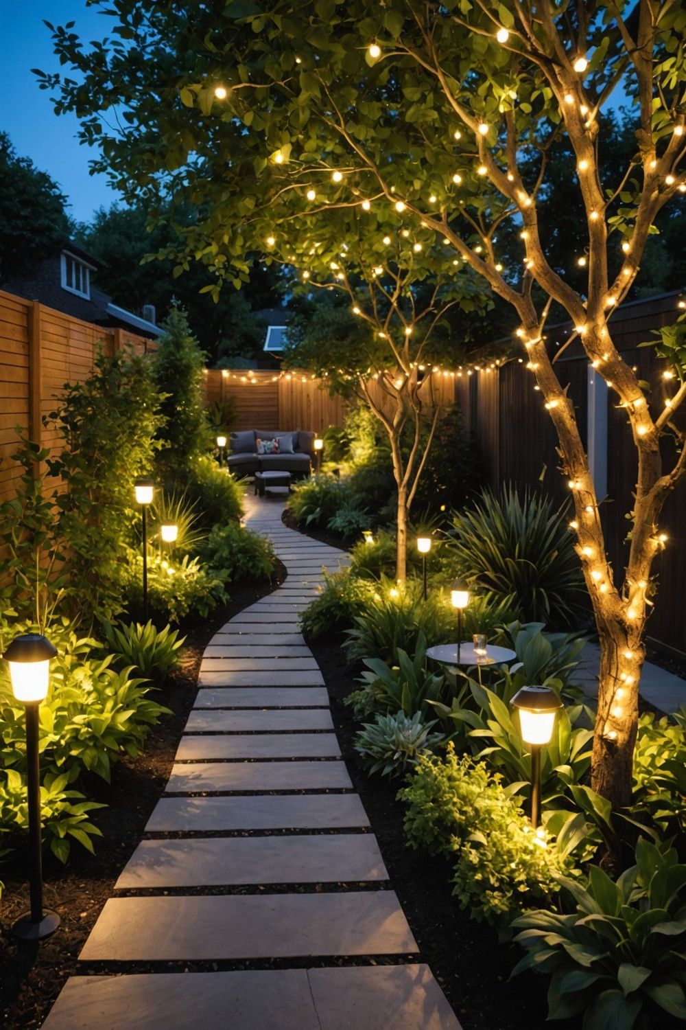 Smart Lighting Design for Gardens