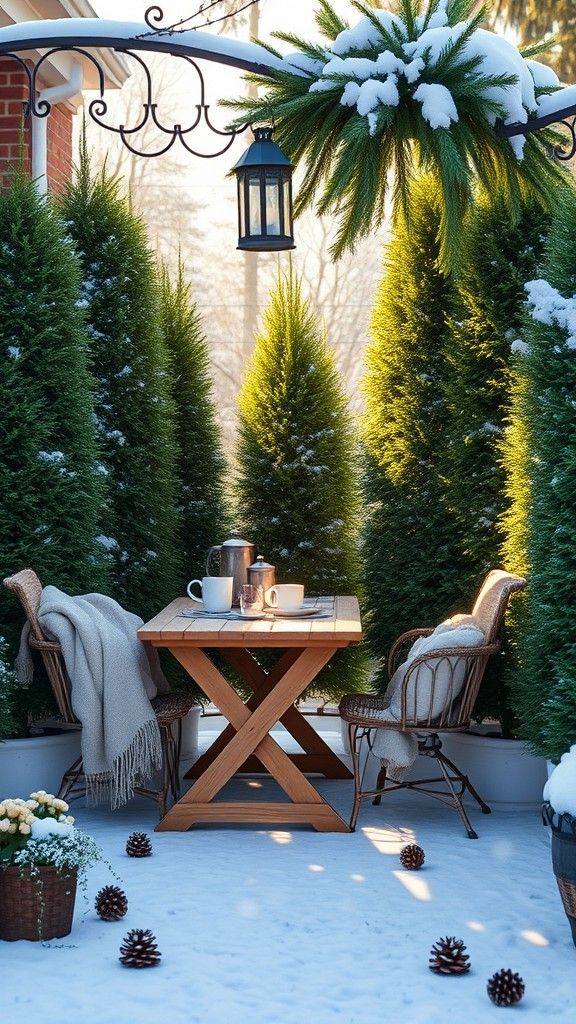 Plant Natural Windbreaks Like Hedges