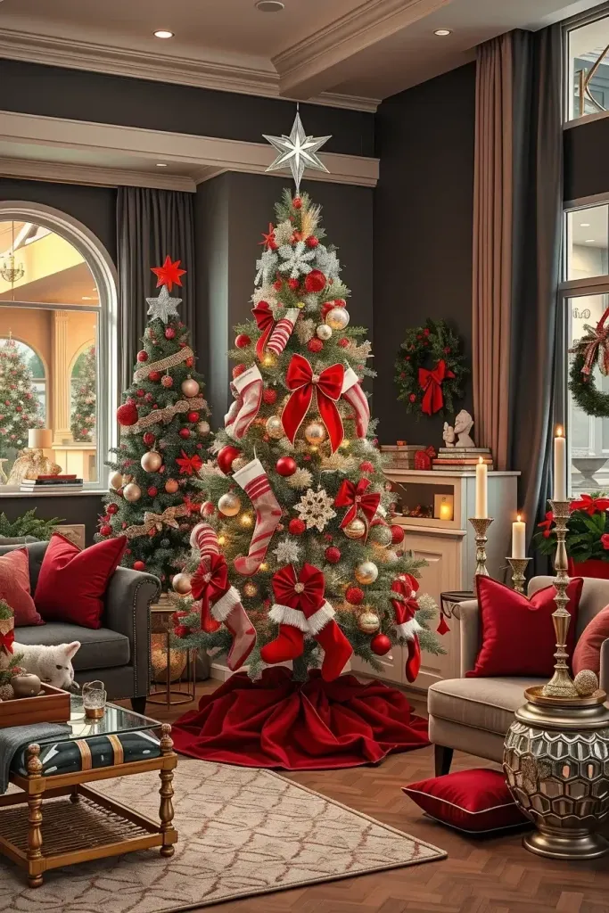 Final Styling Tips for Your Red and Silver Tree - photo 3