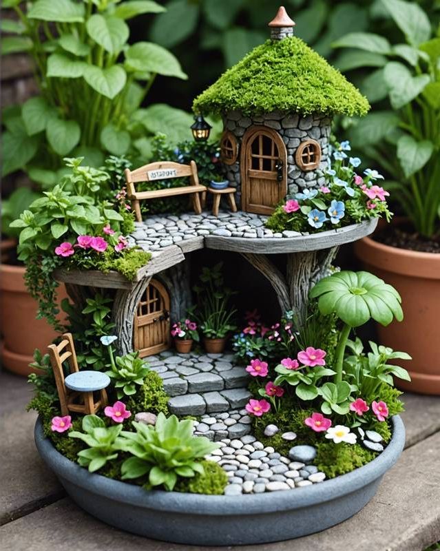 Fairy Garden Planter Ideas