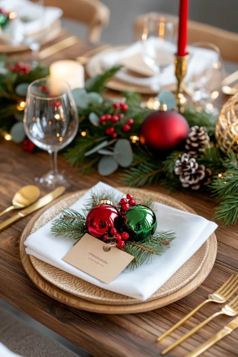14. Twine-Tied Ornament Place Cards for Guests - photo 2